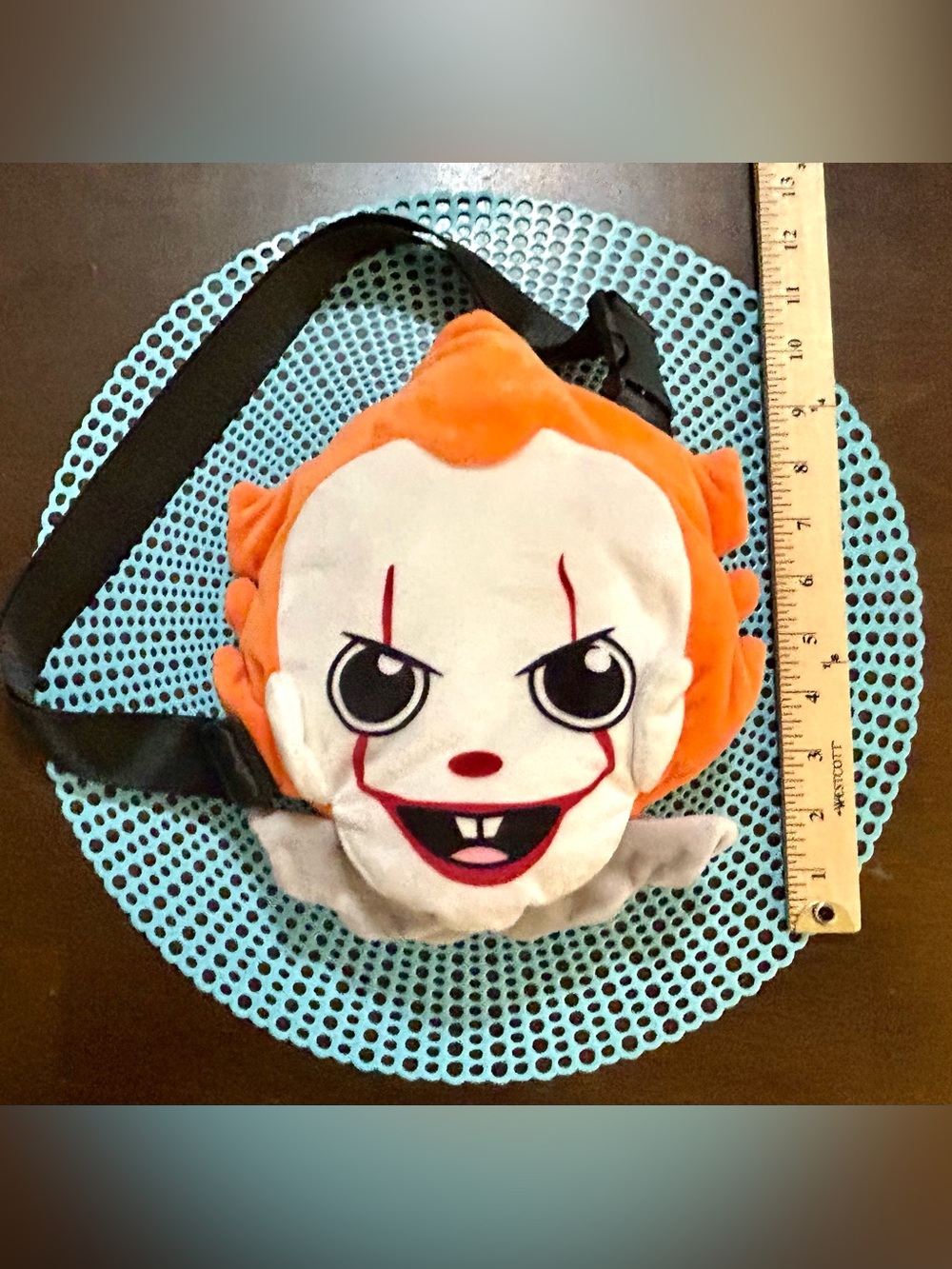 Phunny IT Pennywise Plush Hand Bag/Purse with Strap/ Fanny Pack - Picture 3 of 8